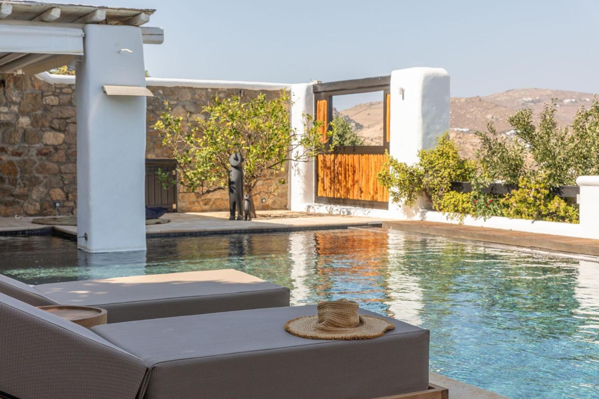 Myconian Platinum Senior & Deluxe Villas Калафатис Екстериор снимка