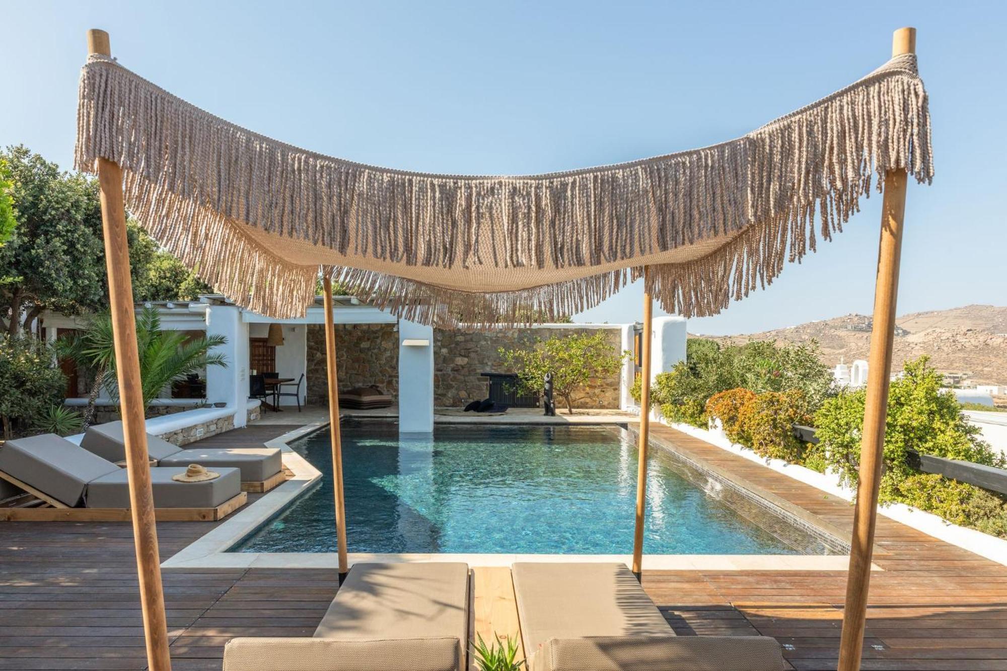 Myconian Platinum Senior & Deluxe Villas Калафатис Екстериор снимка